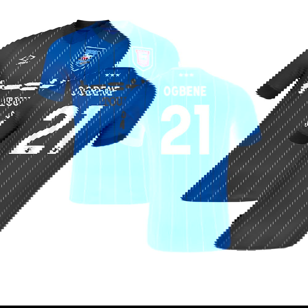 2024-2025 Ipswich Town Home Shirt (Ogbene 21)