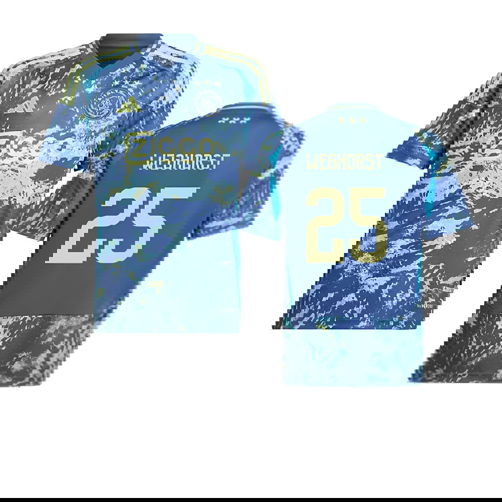 2024-2025 Ajax Away Shirt (Kids) (Weghorst 25)