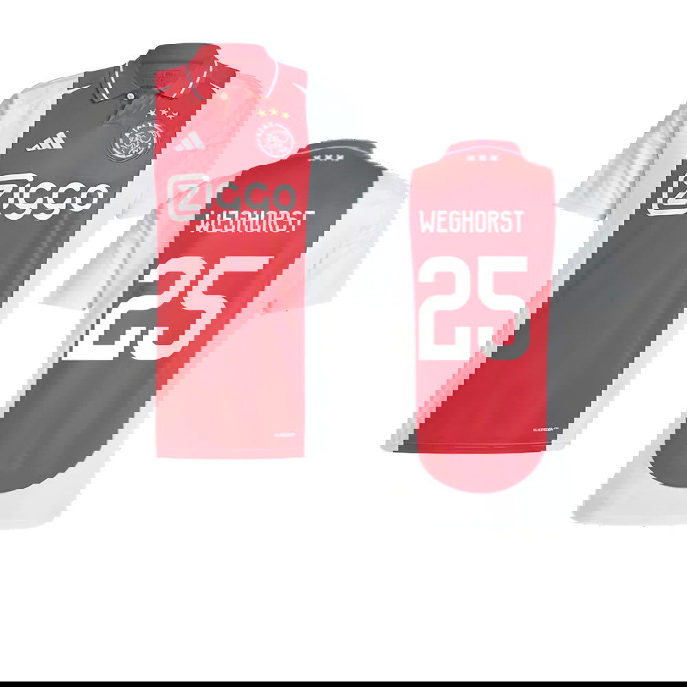 2024-2025 Ajax Home Shirt (Weghorst 25)