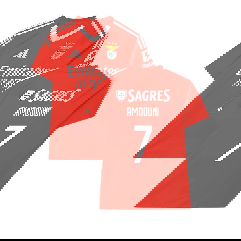 2024-2025 Benfica Home Shirt (Amdouni 7)