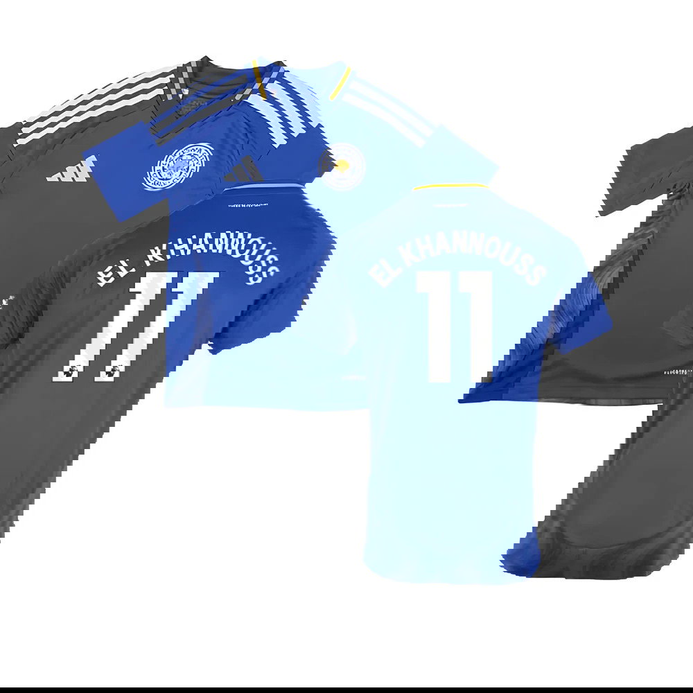 2024-2025 Leicester City Home Shirt (Kids) (El Khannouss 11)