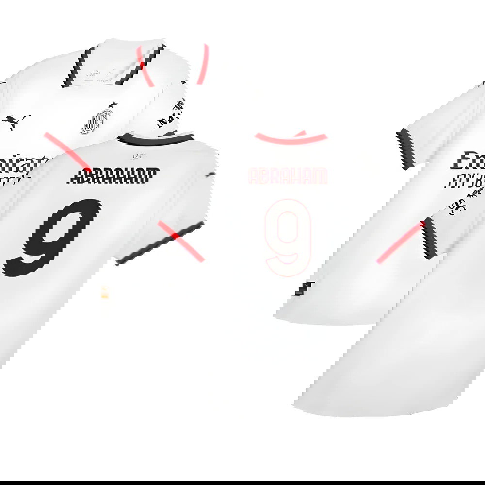 2024-2025 AC Milan Away Authentic Shirt (Abraham 9)