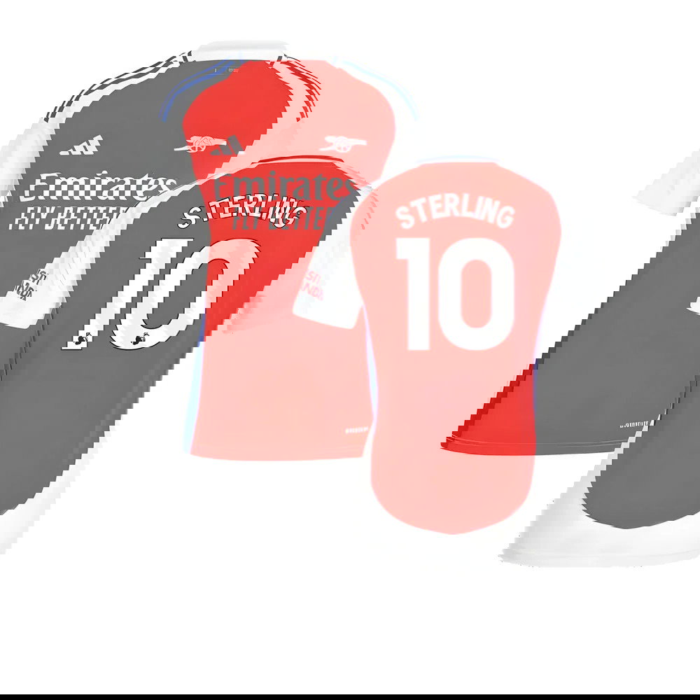 2024-2025 Arsenal Home Shirt (Womens) (Sterling 10)