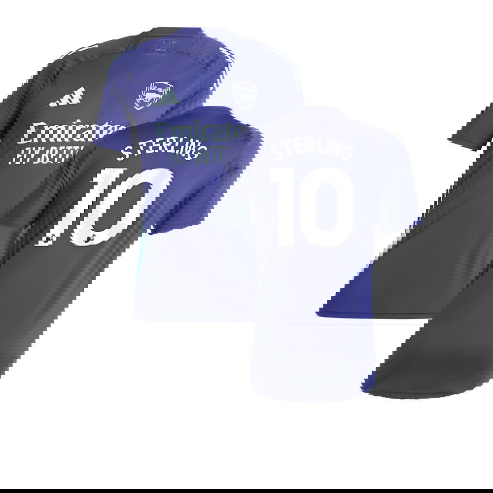 2024-2025 Arsenal Training Jersey (Night Sky) (Sterling 10)