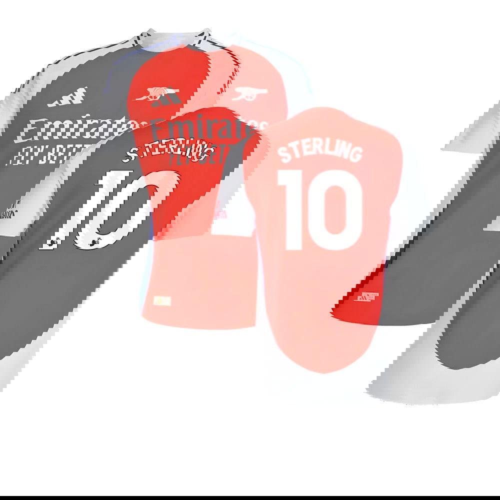 2024-2025 Arsenal Authentic Home Shirt (Sterling 10)