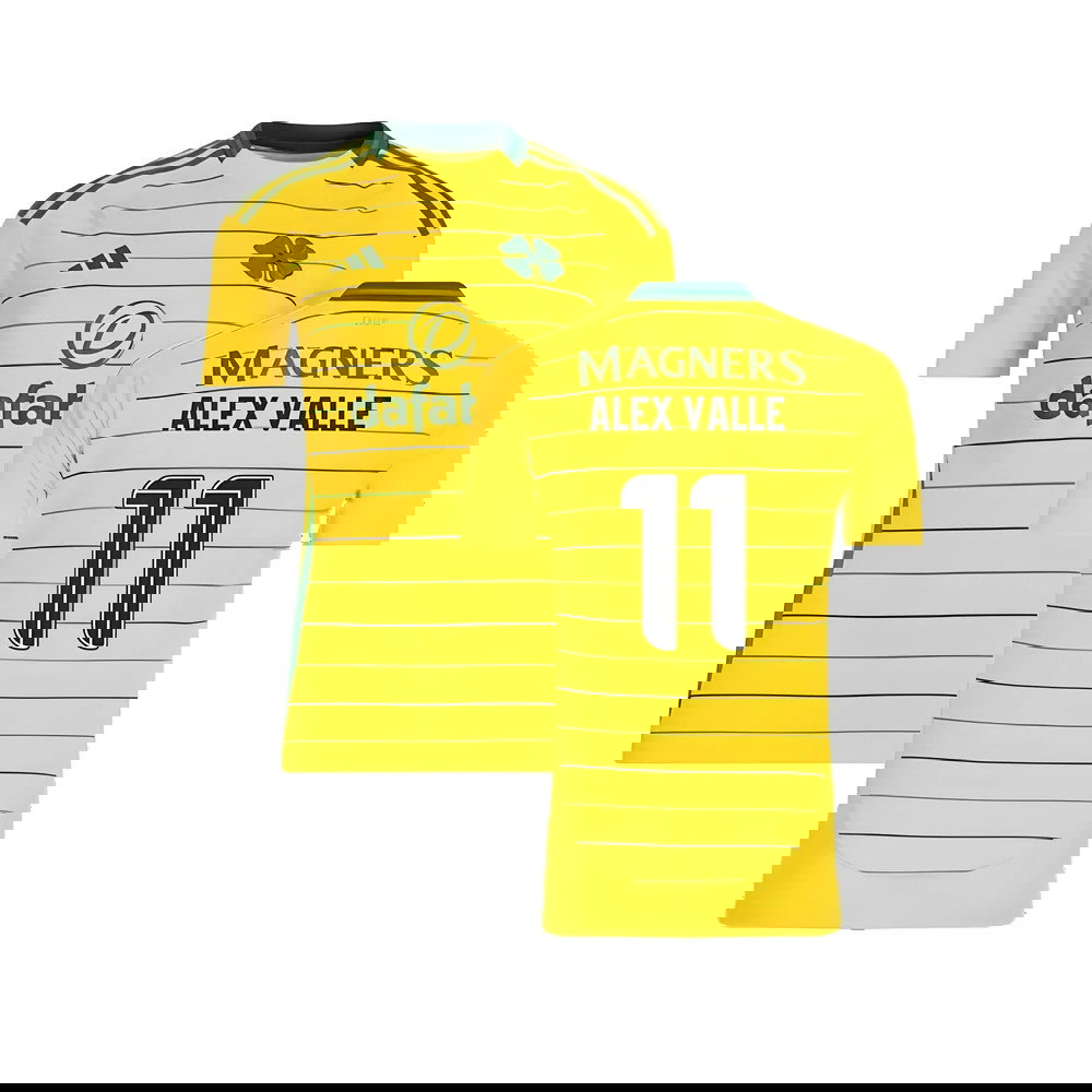 2024-2025 Celtic Away Shirt (Womens) (Alex Valle 11)