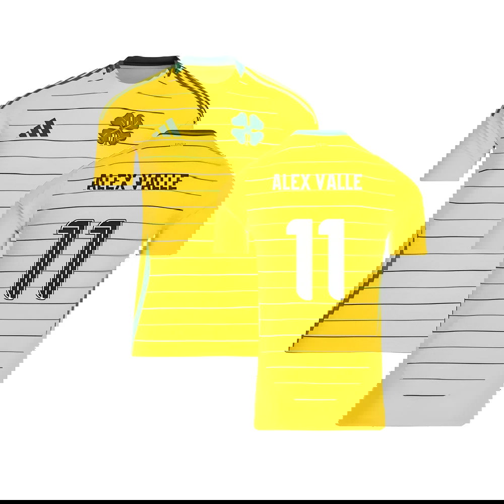 2024-2025 Celtic Away Shirt (No Sponsor) (Alex Valle 11)