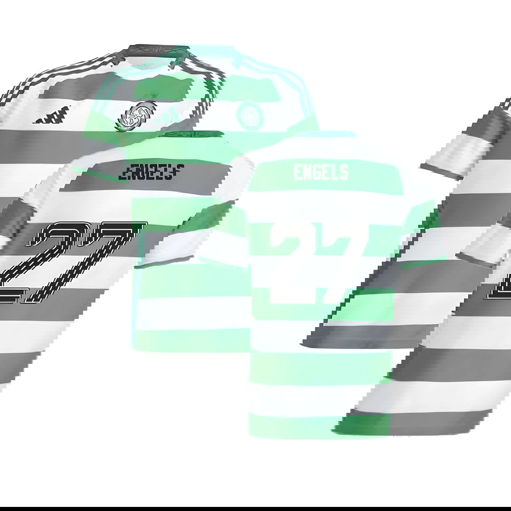 2024-2025 Celtic Home Shirt (Kids) (Engels 27)