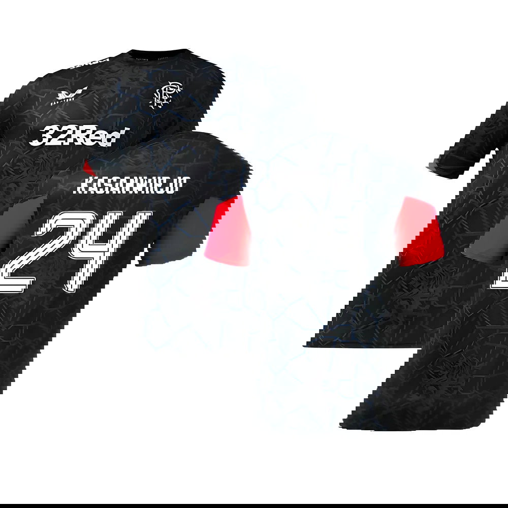 2024-2025 Rangers Third Matchday Tee (Black) (Kasanwirjo 24)