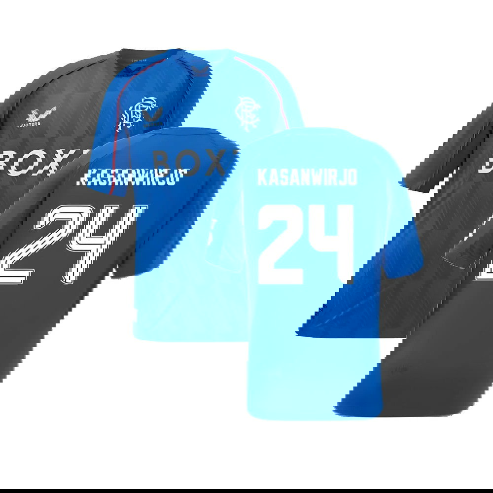 2024-2025 Rangers Home Shirt (Kids) (Kasanwirjo 24)