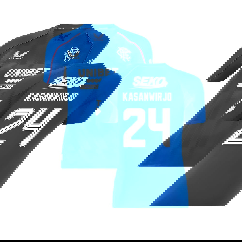 2024-2025 Rangers Home Shirt (Womens) (Kasanwirjo 24)