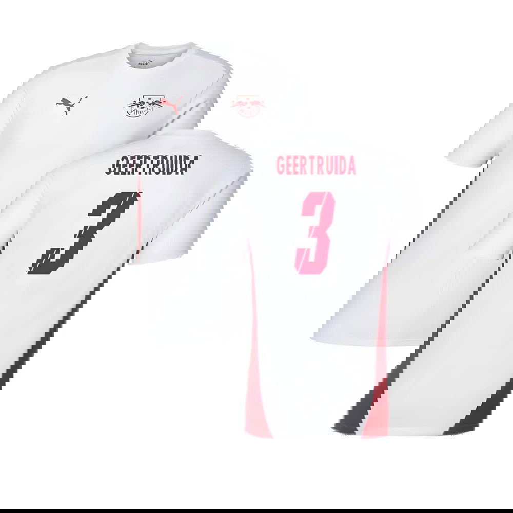 2024-2025 Red Bull Leipzig Training Shirt (White) (Geertruida 3)