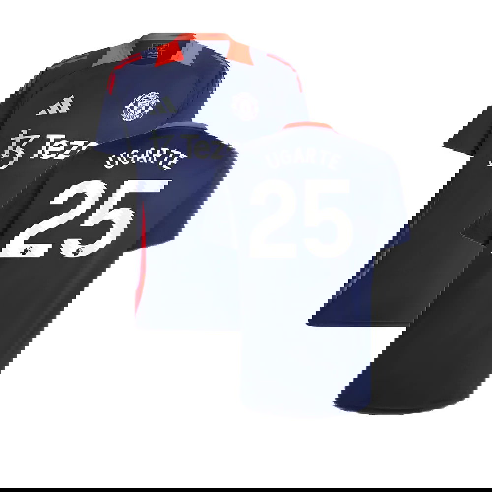 2024-2025 Man Utd Training Jersey (Night Indigo) (Ugarte 25)
