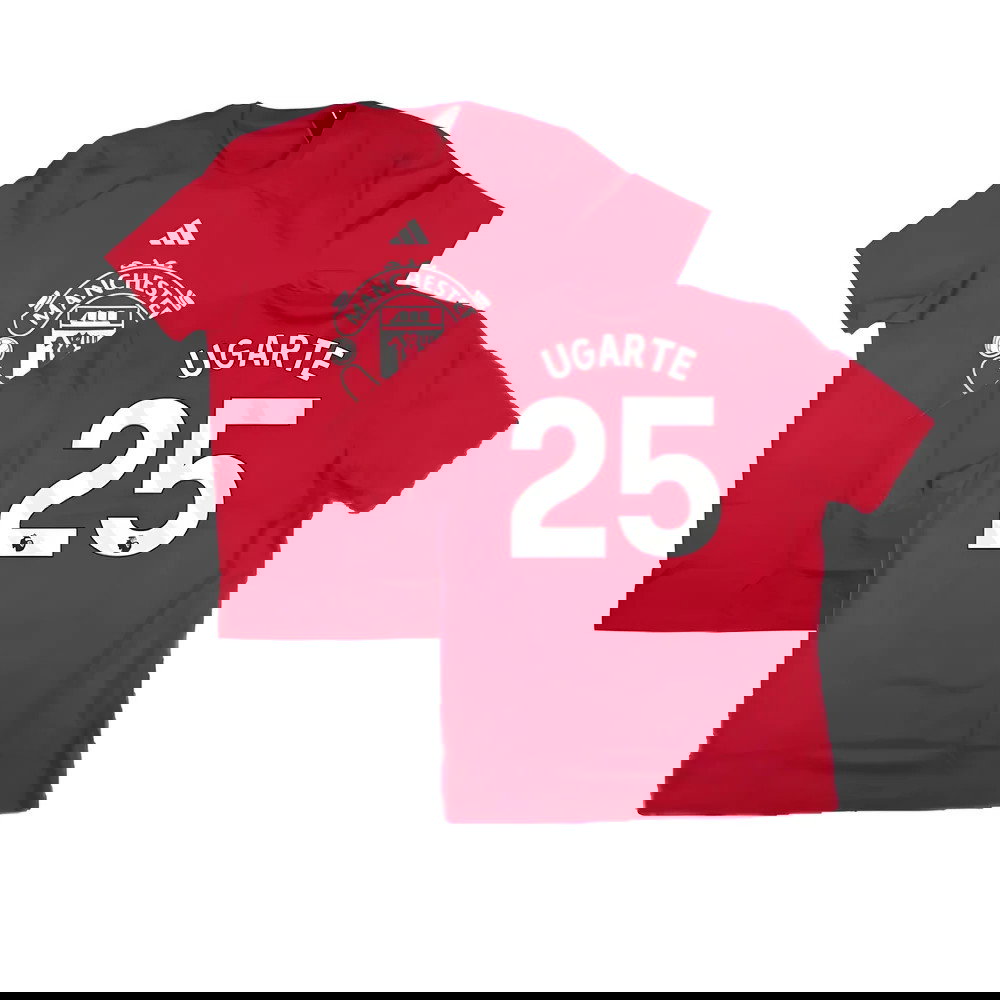 2024-2025 Man Utd DNA Graphic Tee (Red) (Ugarte 25)