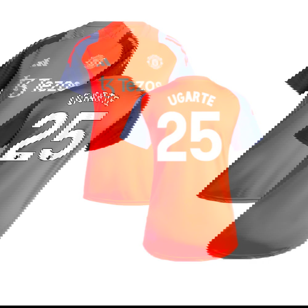 2024-2025 Man Utd Training Jersey (Red) - Womens (Ugarte 25)