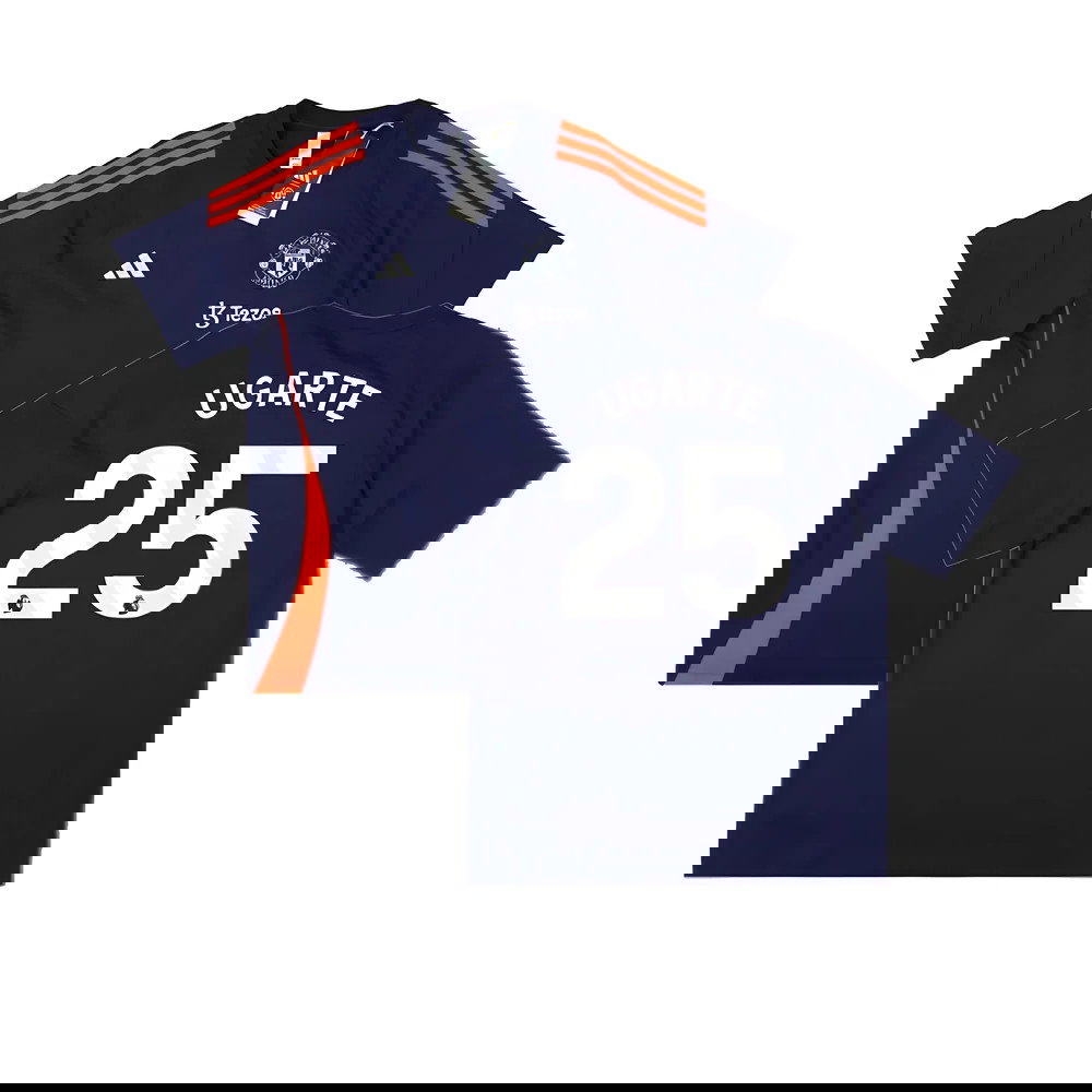 2024-2025 Man Utd Training Tee (Night Indigo) (Ugarte 25)