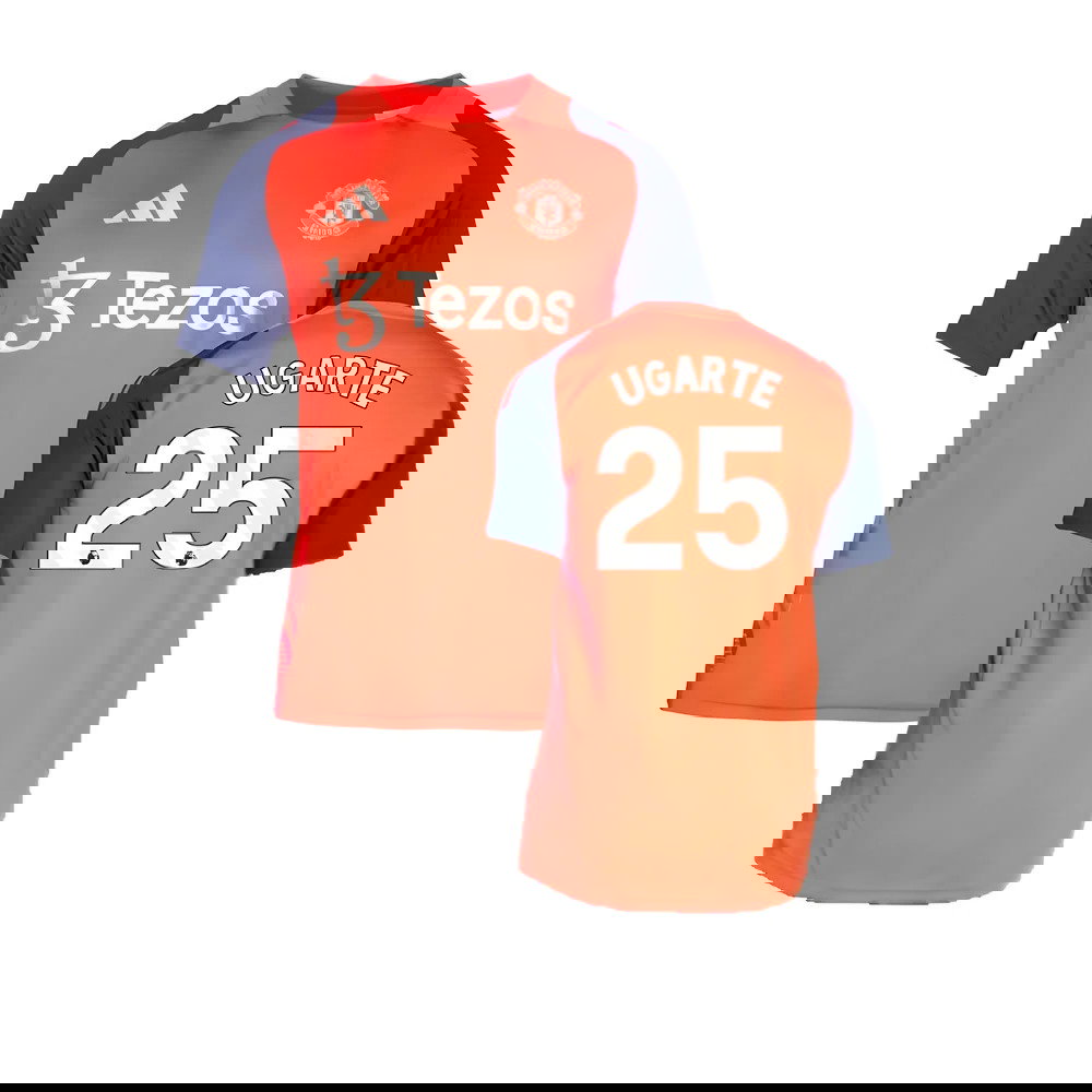 2024-2025 Man Utd Training Jersey (Red) (Ugarte 25)