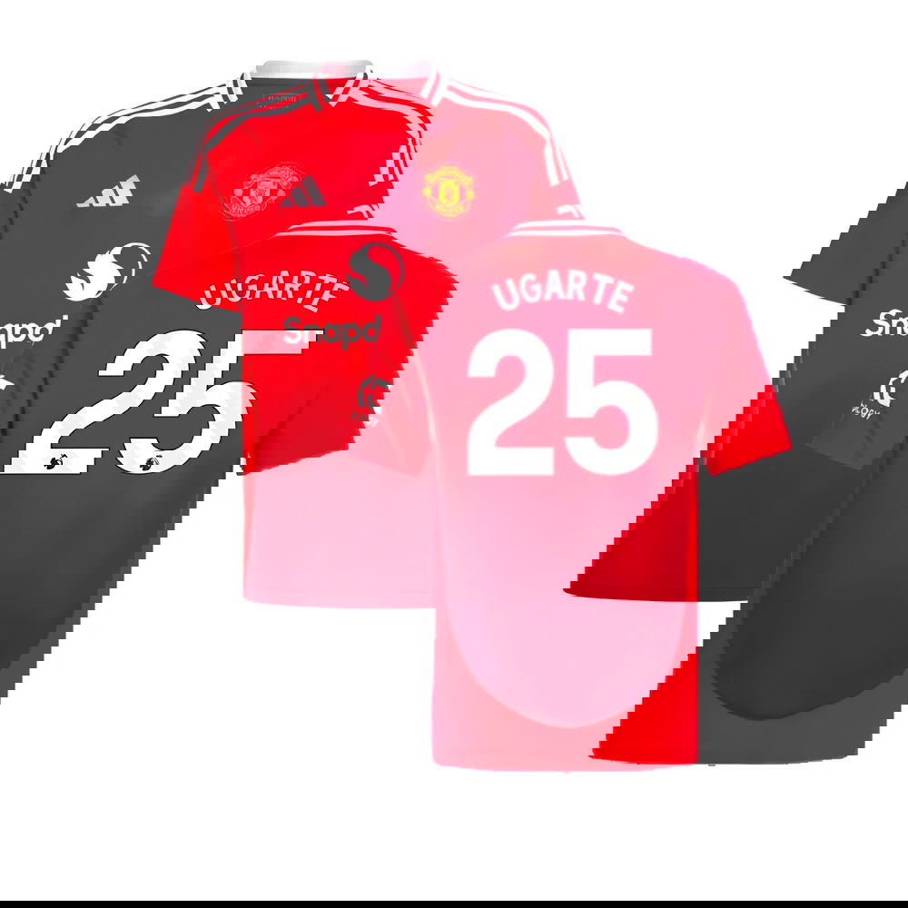 2024-2025 Man Utd Home Shirt (Kids) (Ugarte 25)
