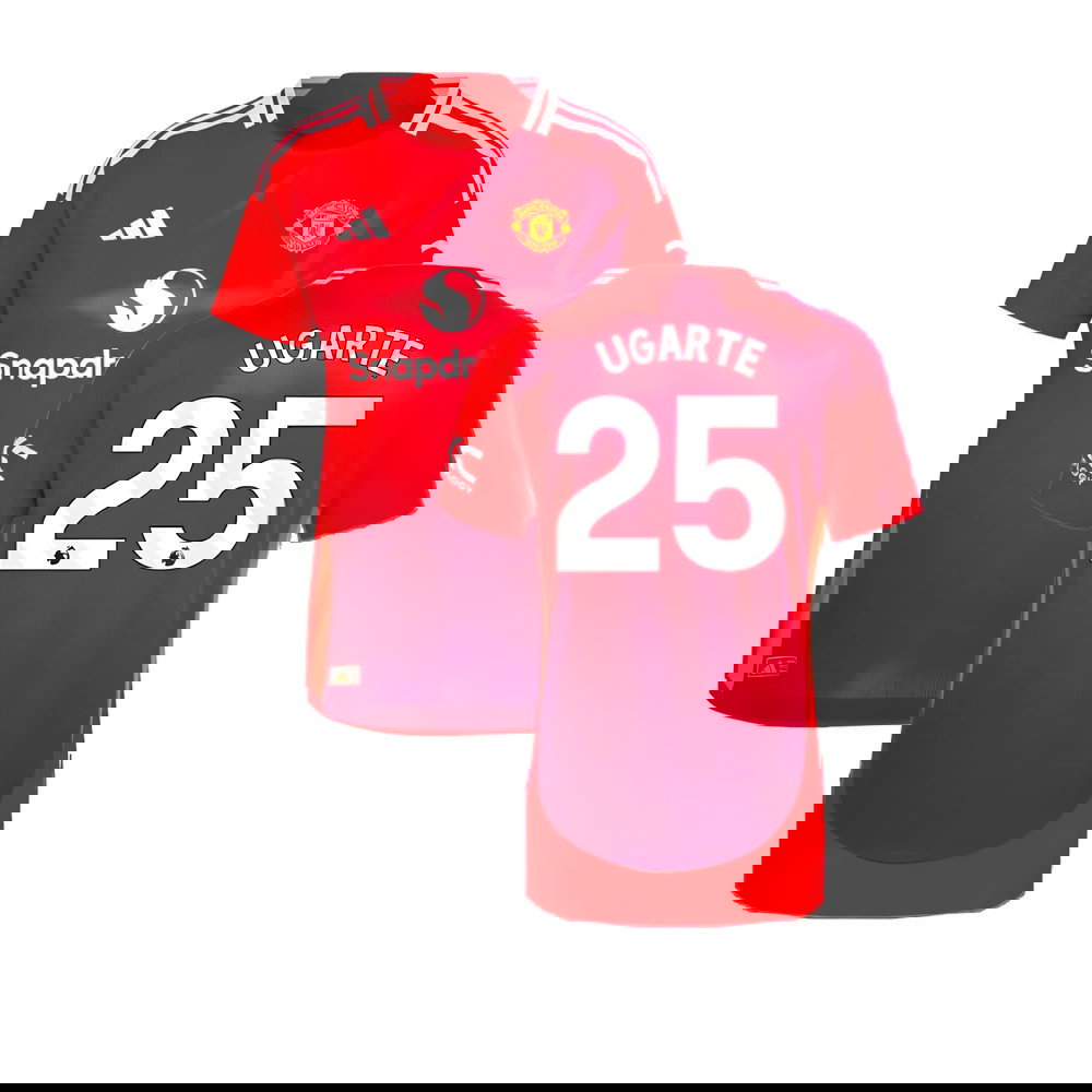 2024-2025 Man Utd Authentic Home Shirt (Womens) (Ugarte 25)