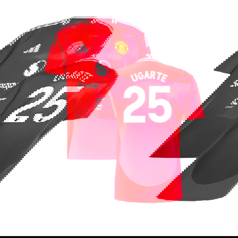 2024-2025 Man Utd Home Shirt (Ugarte 25)