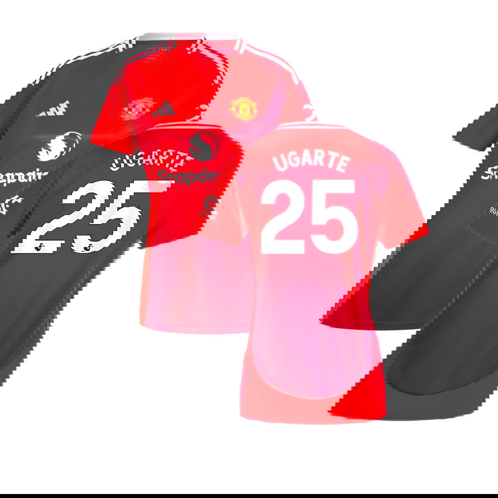 2024-2025 Man Utd Home Shirt (Womens) (Ugarte 25)