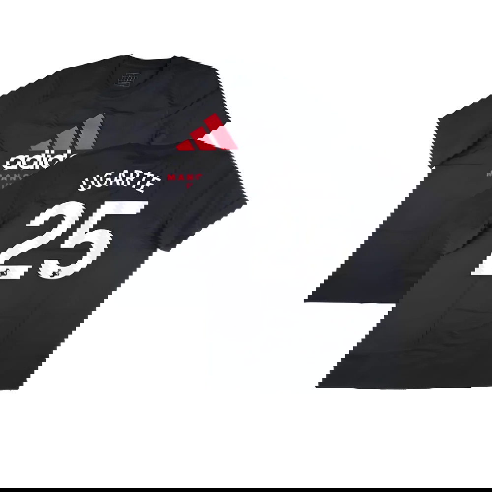 2024-2025 Man Utd Seasonal Graphic Tee (Night Grey) (Ugarte 25)