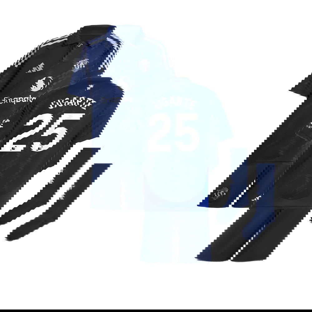 2024-2025 Man Utd Away Mini Kit (Ugarte 25)