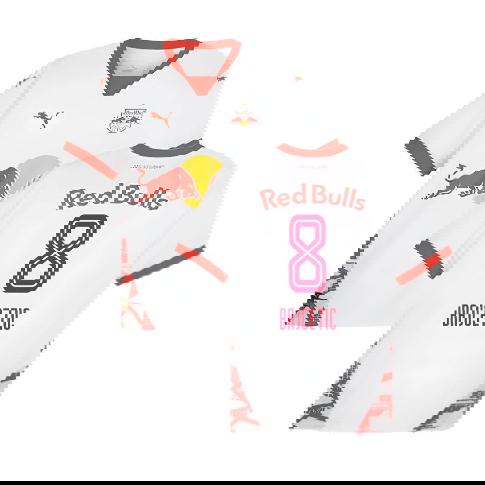 2024-2025 Red Bull Salzburg Home Shirt (Bajcetic 8)