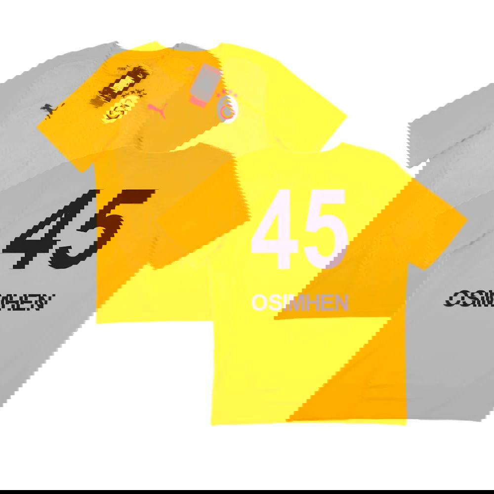 2024-2025 Galatasaray Training Shirt (Orange) (Osimhen 45)