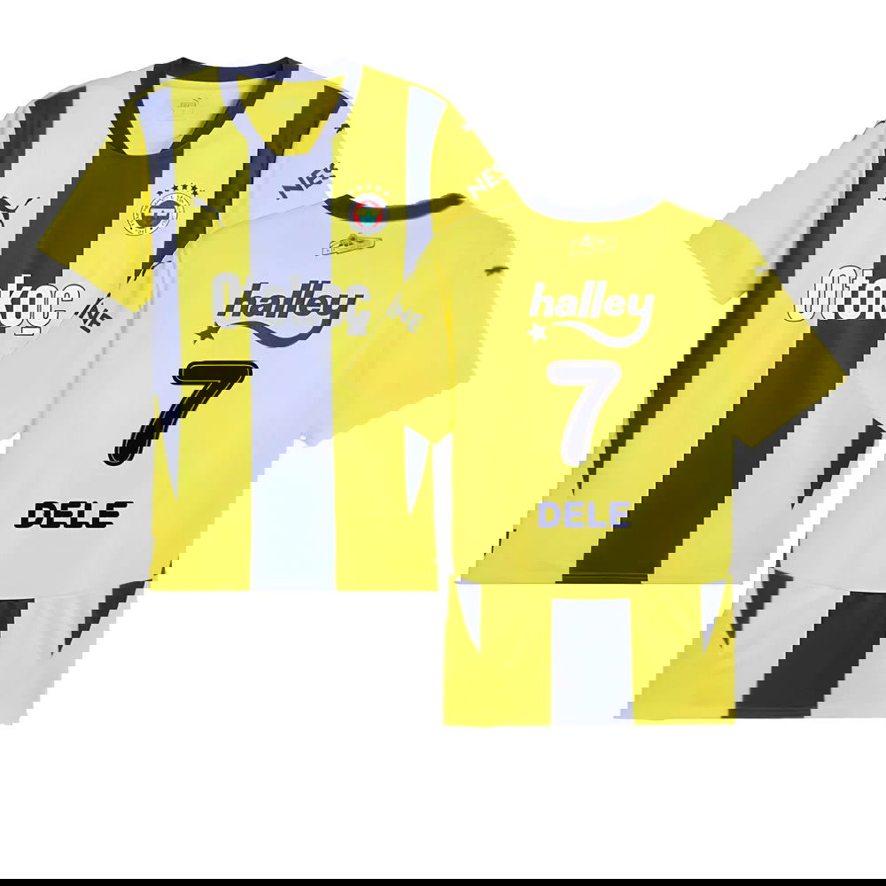 2024-2025 Fenerbahce Home Shirt (Dele 7)