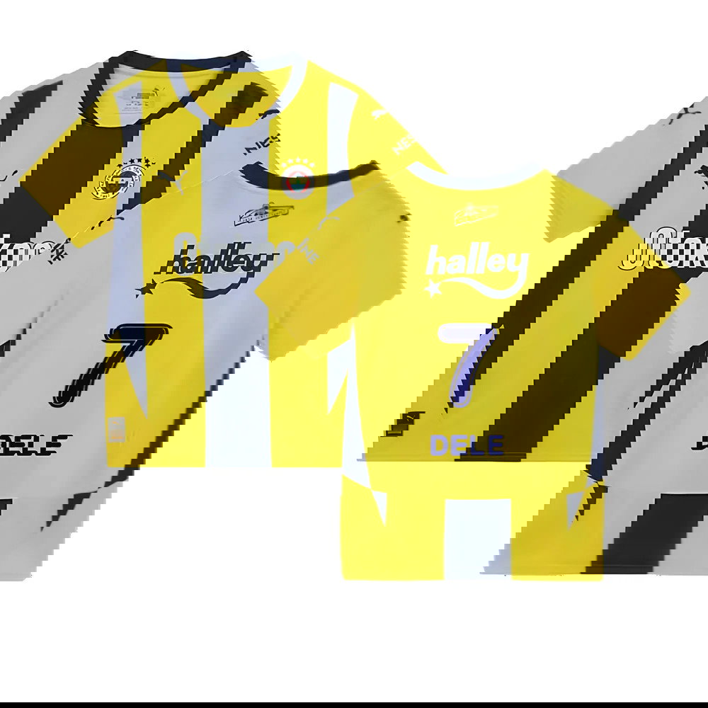 2024-2025 Fenerbahce Home Shirt (Kids) (Dele 7)