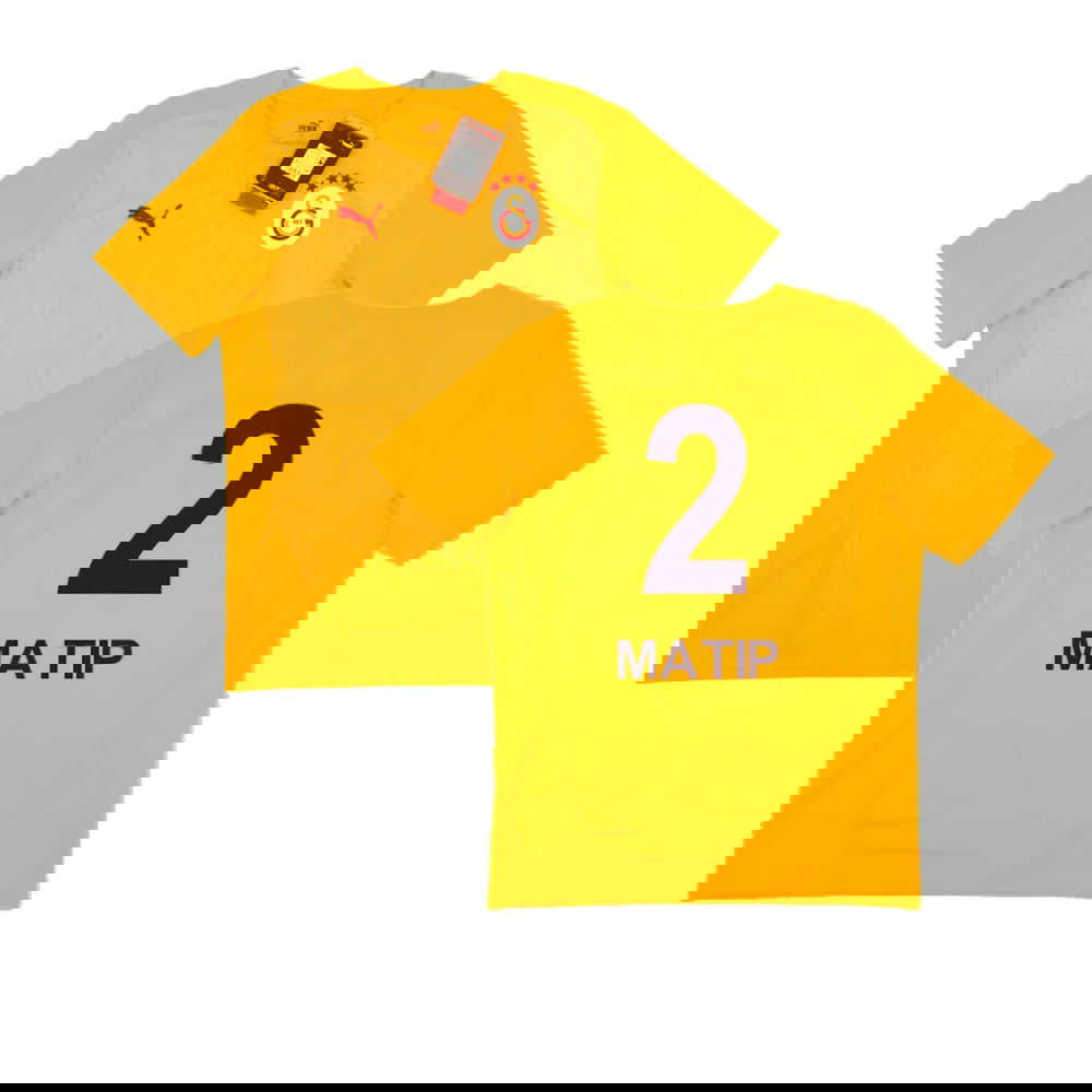 2024-2025 Galatasaray Training Shirt (Orange) (Matip 2)