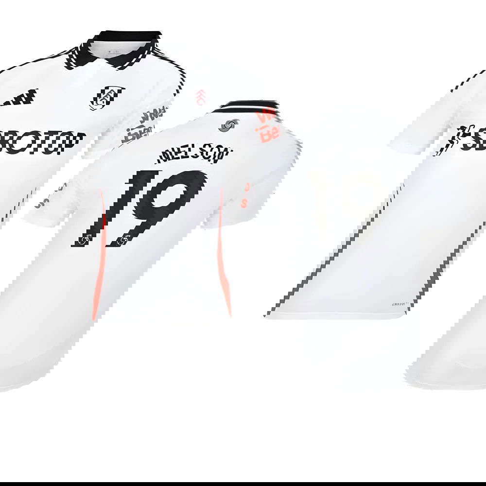 2024-2025 Fulham Home Shirt (Nelson 19)