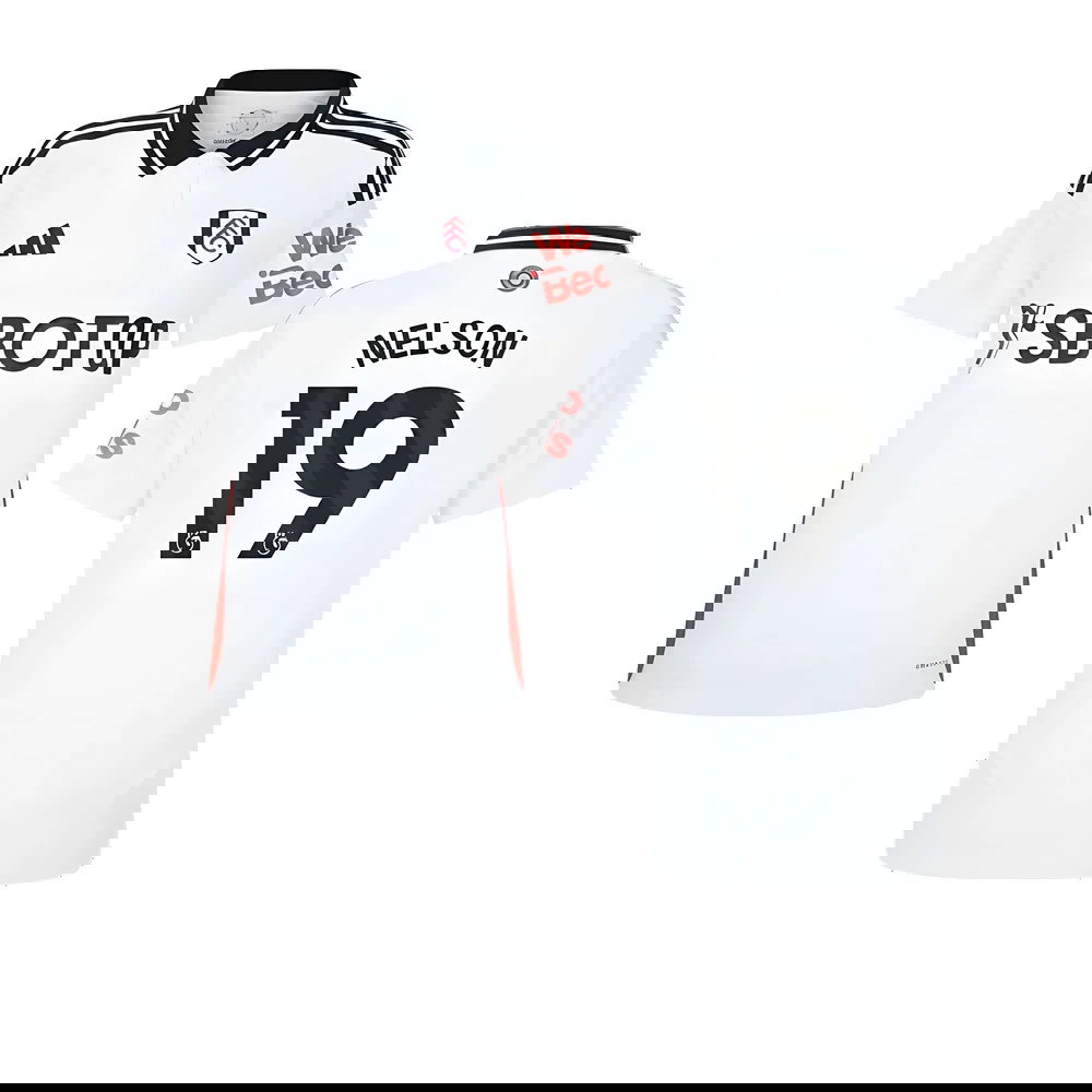 2024-2025 Fulham Home Shirt (Womens) (Nelson 19)