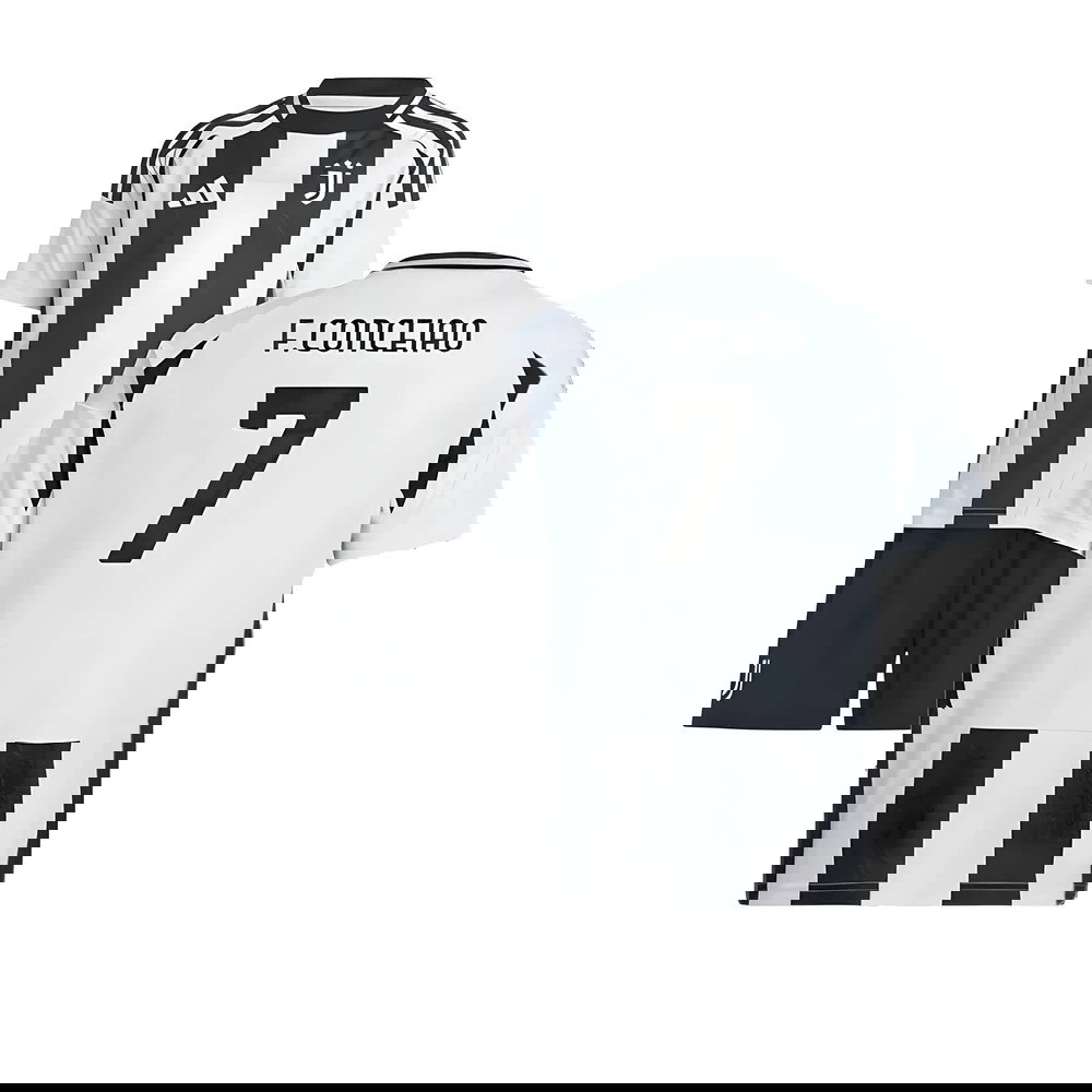 2024-2025 Juventus Home Mini Kit (F.Conceiao 7)