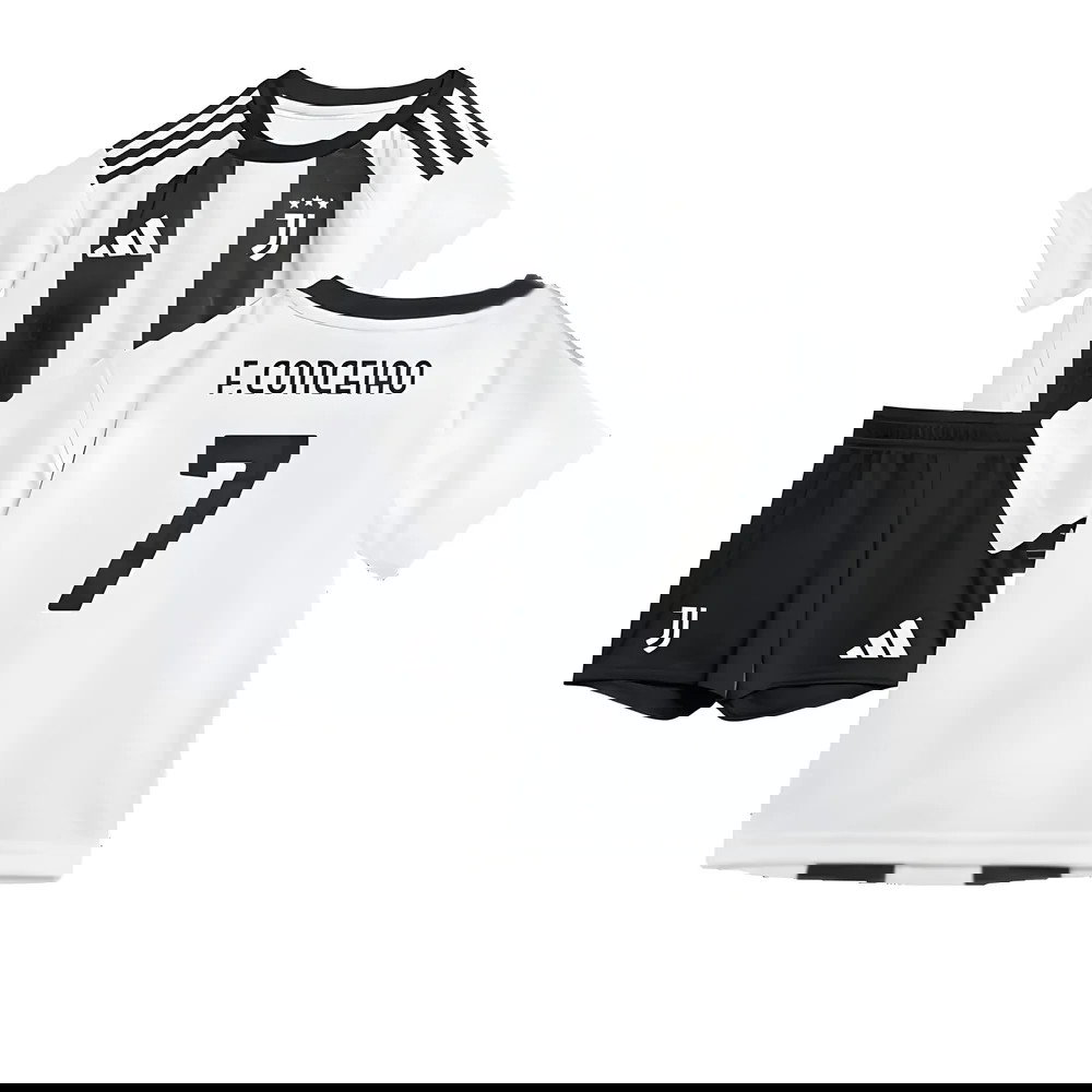 2024-2025 Juventus Home Baby Kit (F.Conceiao 7)