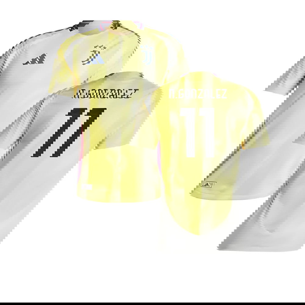 2024-2025 Juventus Authentic Away Shirt (N.Gonzalez 11)
