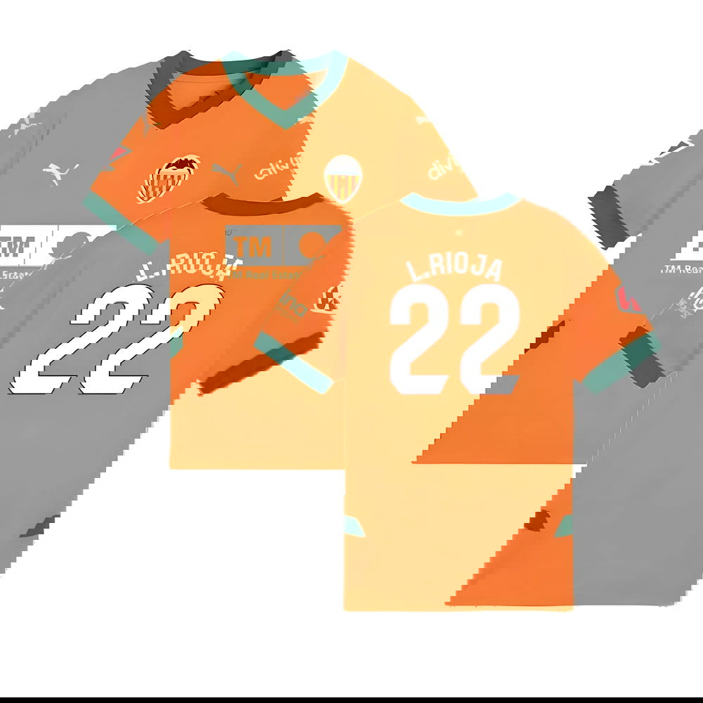 2024-2025 Valencia Third Shirt (L.Rioja 22)
