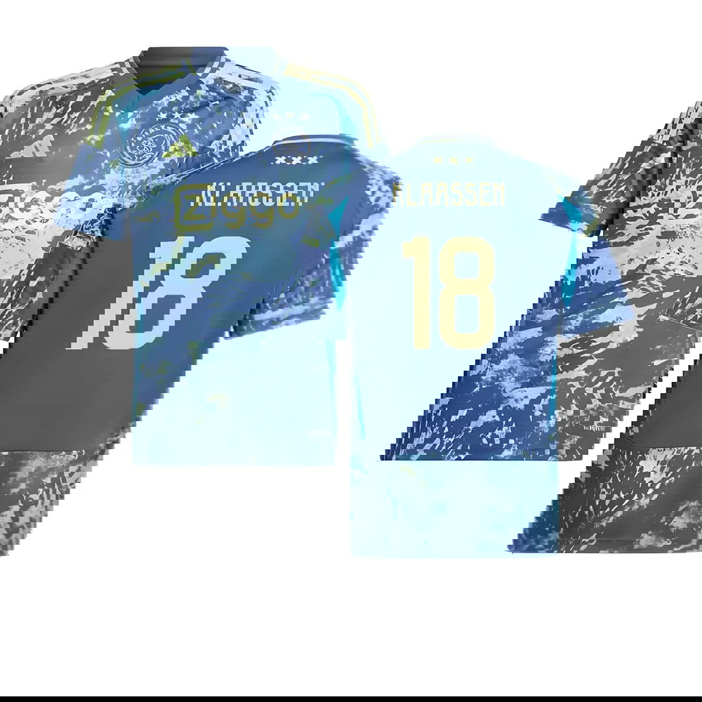 2024-2025 Ajax Away Shirt (Kids) (Klaassen 18)