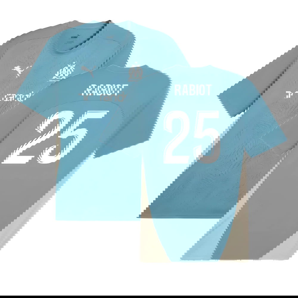 2024-2025 Marseille Training Shirt (Bold Blue) (Rabiot 25)