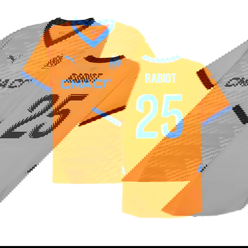 2024-2025 Marseille Third Authentic Shirt (Rabiot 25)