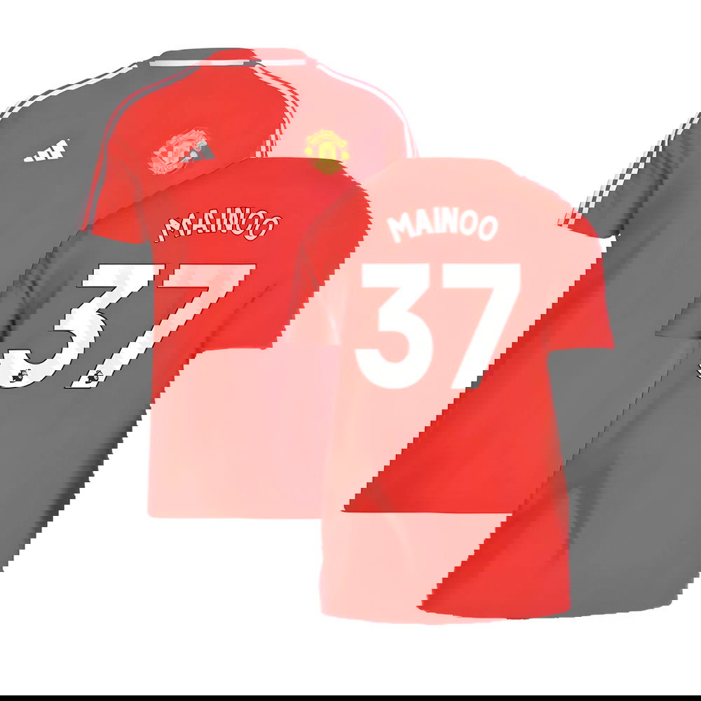 2024-2025 Man Utd DNA Tee (Red) (Mainoo 37)
