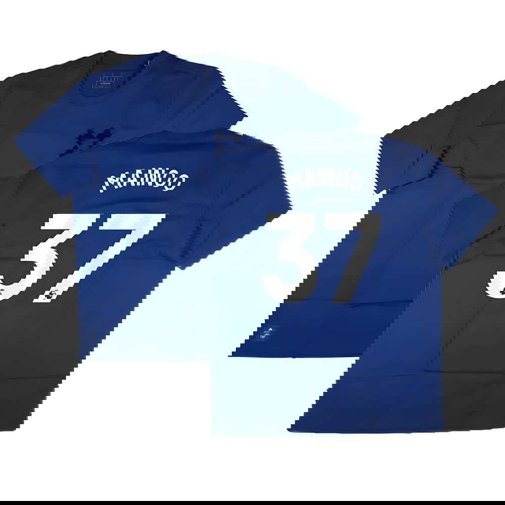 2024-2025 Man Utd Seasonal Tee (Victory Blue) (Mainoo 37)