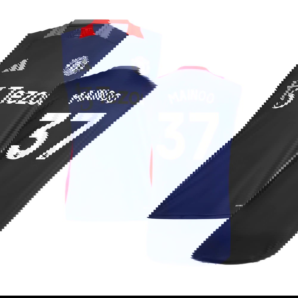 2024-2025 Man Utd Sleeveless Jersey (Night Indigo) (Mainoo 37)