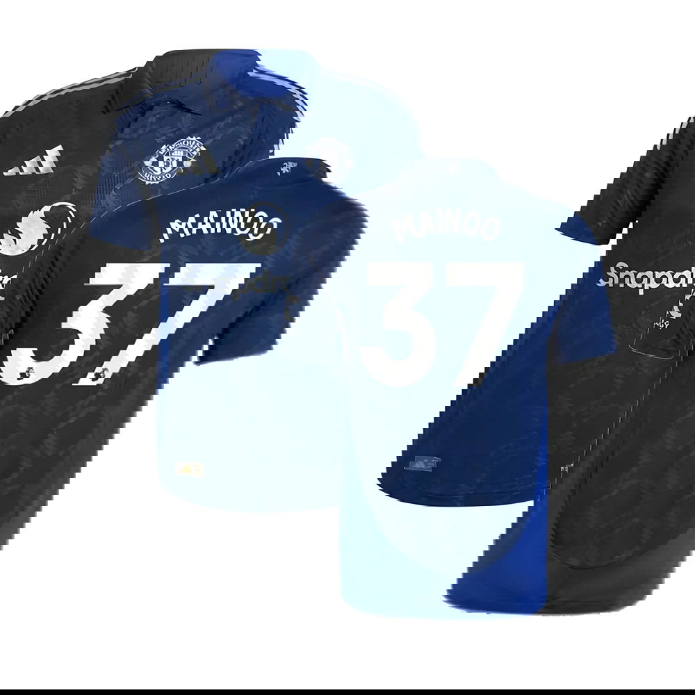 2024-2025 Man Utd Authentic Away Shirt (Mainoo 37)