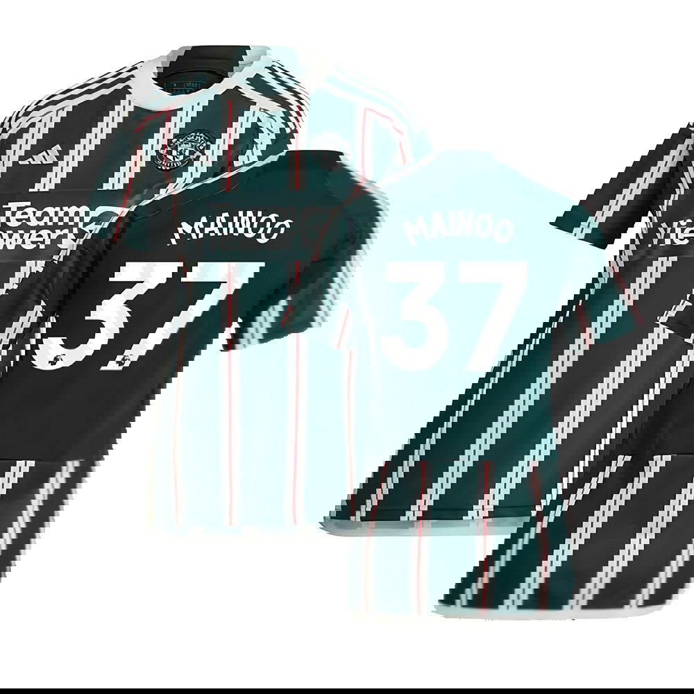 2023-2024 Man Utd Away Shirt (Ladies) (Mainoo 37)