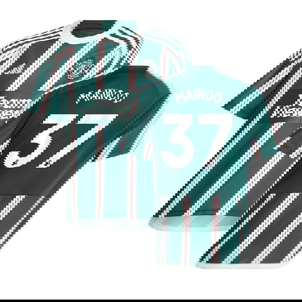 2023-2024 Man Utd Away Shirt (Kids) (Mainoo 37)