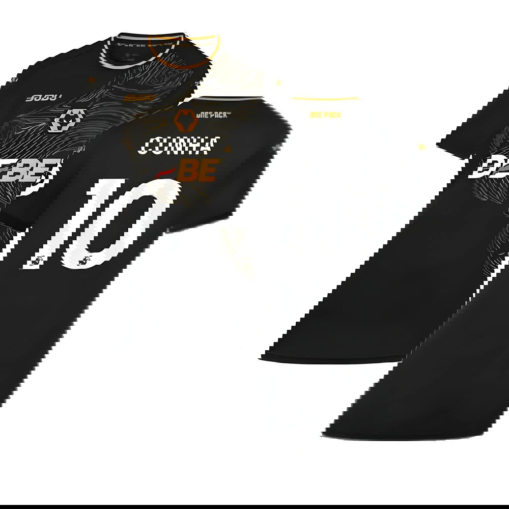 2024-2025 Wolves Away Shirt - Womens (Cunha 10)