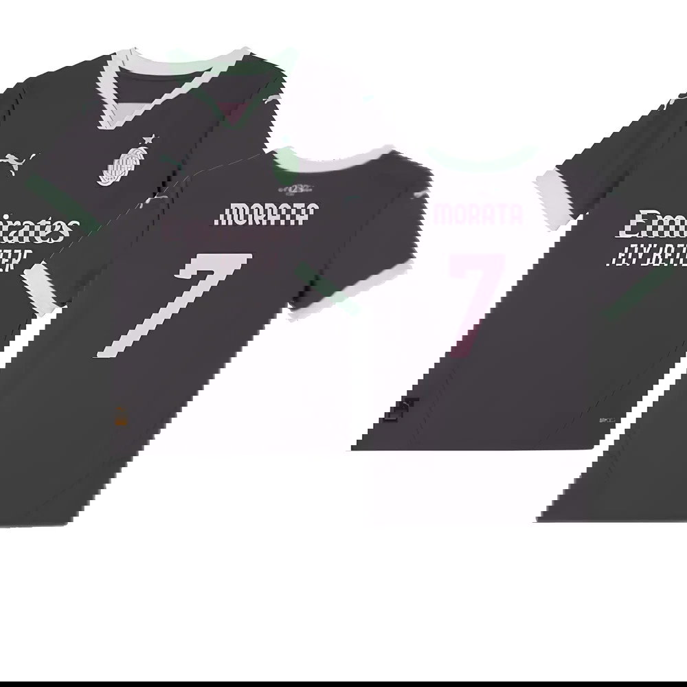 2024-2025 AC Milan Third Shirt (Kids) (Morata 7)