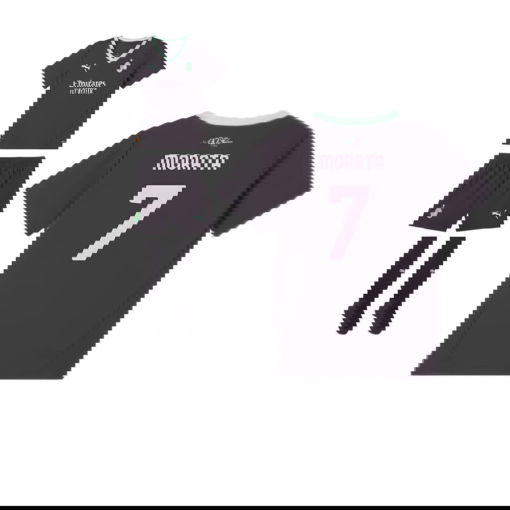 2024-2025 AC Milan Third Mini Kit (Morata 7)